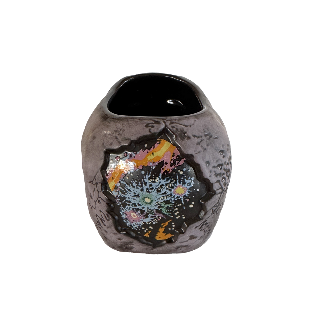 COSMIC SKULL MUG - STAR DUST PURPLE