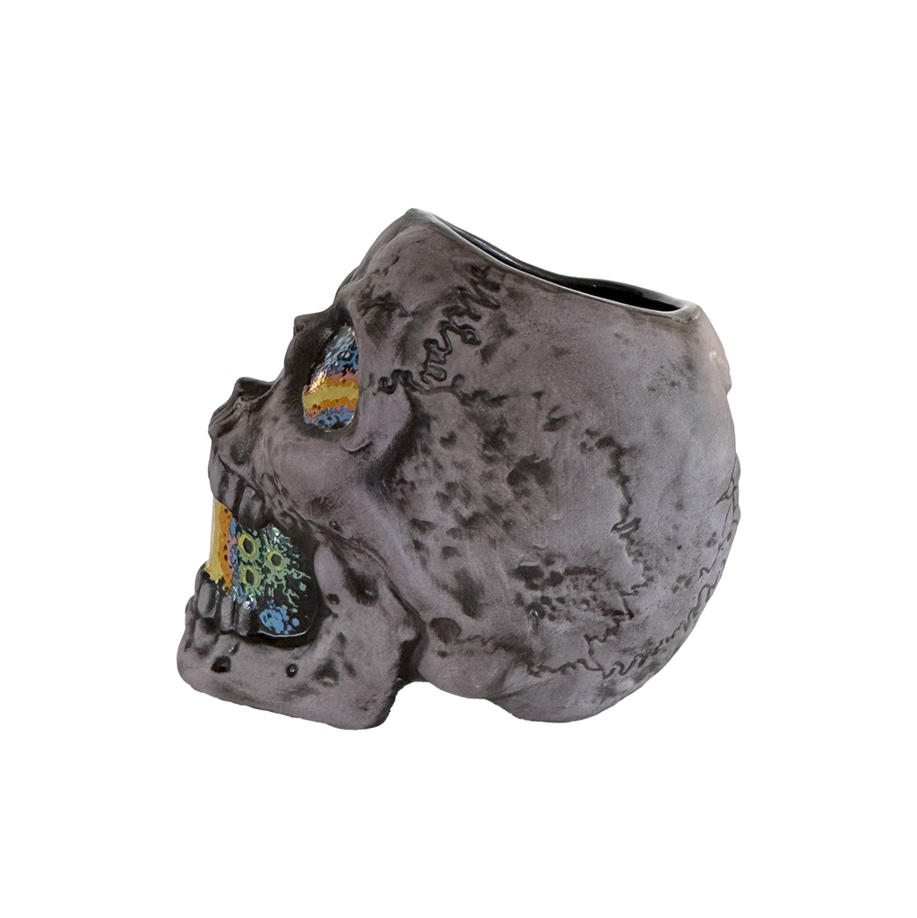 COSMIC SKULL MUG - STAR DUST PURPLE