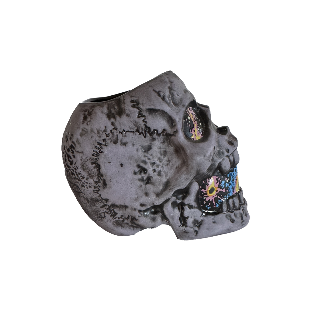 COSMIC SKULL MUG - STAR DUST PURPLE