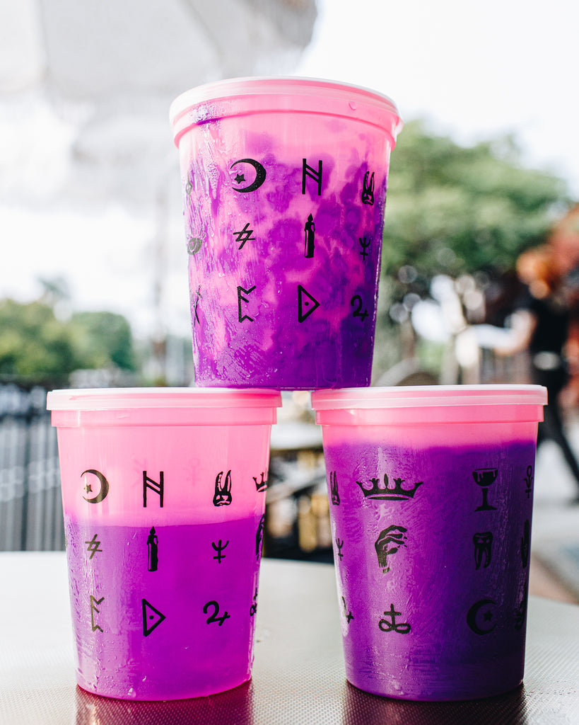 COLOR CHANGING CUPS - SET OF 4